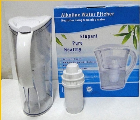O OEM dobra o jarro alcalino da água do filtro, garrafa de água portátil do ionizer